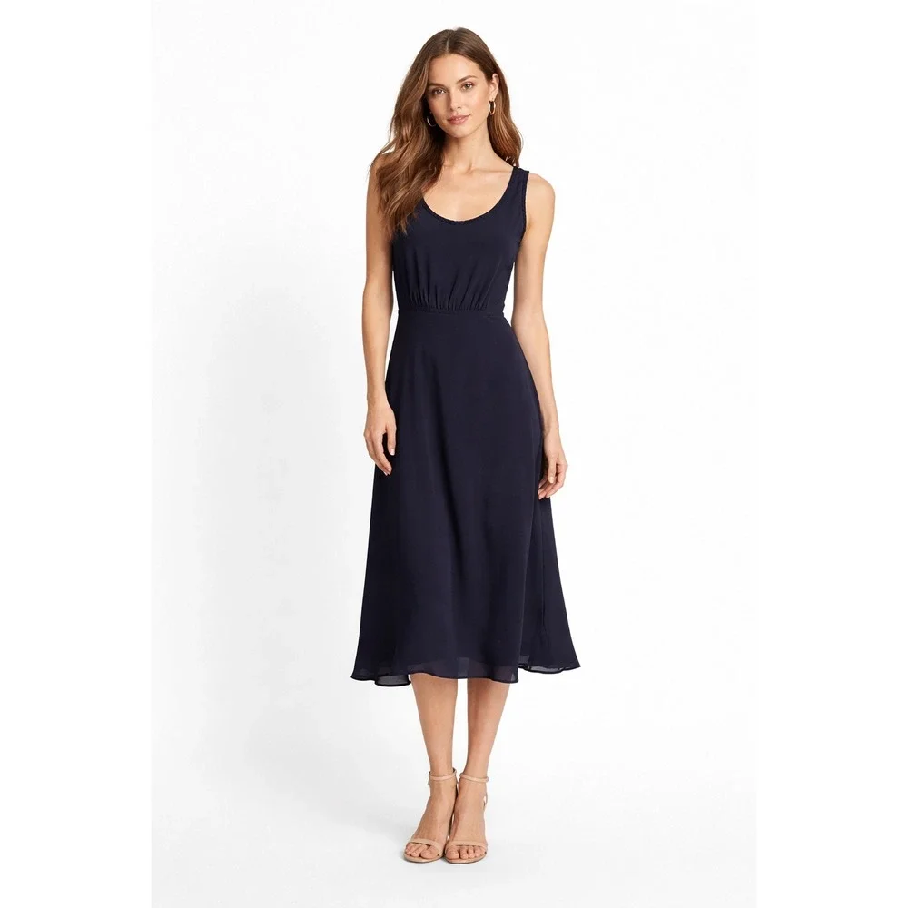 toteme midi dress V-neck midi dress | Toteme